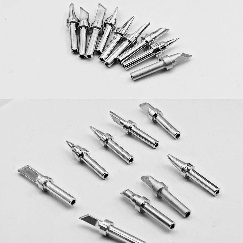New product 203 soldering iron head High -temperature high -frequency flat head 200K knife yarn tin tin tin tin horseshoe head welding table universal