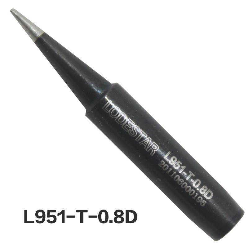 Leda welded platform 936 internal heated pointed pointed pointed blade Horseshoe, Copper Luo Templim Head temperature universal accessories