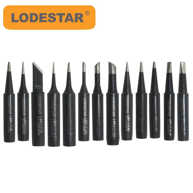 Leda welded platform 936 internal heated pointed pointed pointed blade Horseshoe, Copper Luo Templim Head temperature universal accessories