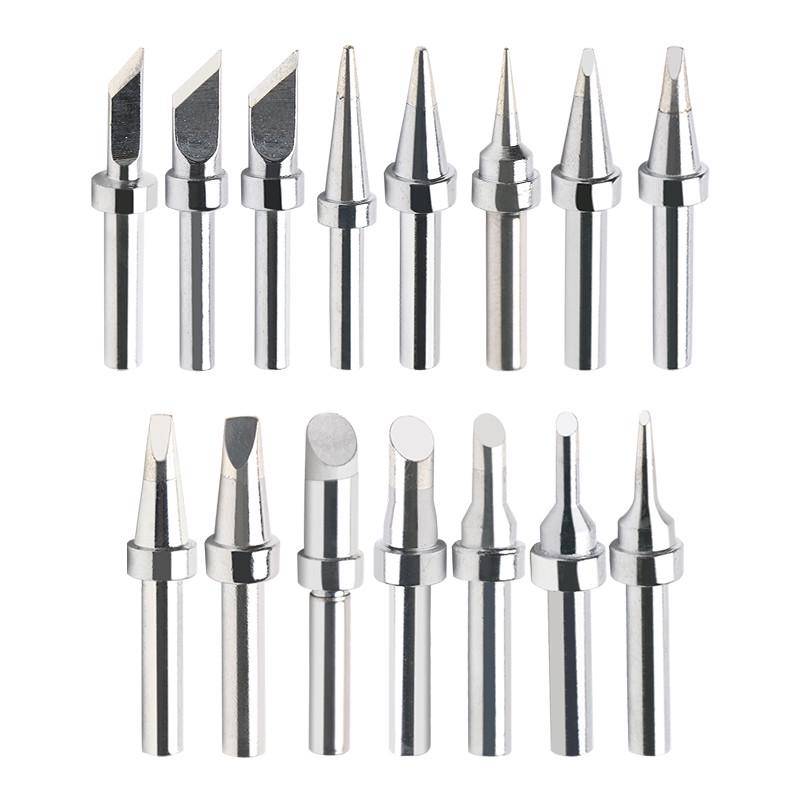 200-K knife mouth high-frequency iron head 90W constant temperature 203 welding platform 204 lead environmental protection soldering iron peony B round tip