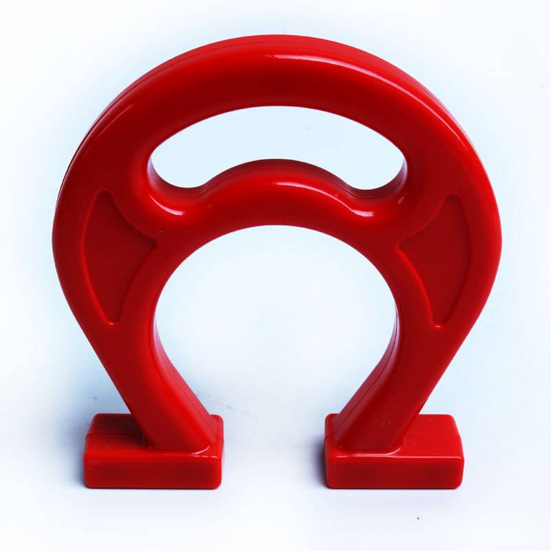 Color plastic seal large horseshoe magnet set Children's magnetic toy, a piece of cash on behalf of