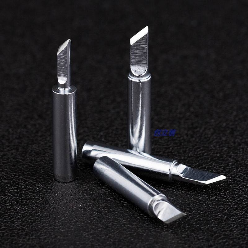 936 soldering iron head 900 universal Luo Tie head 938 horseshoe -shaped knife mouth pointed head 60W constant temperature welding platform matte silver