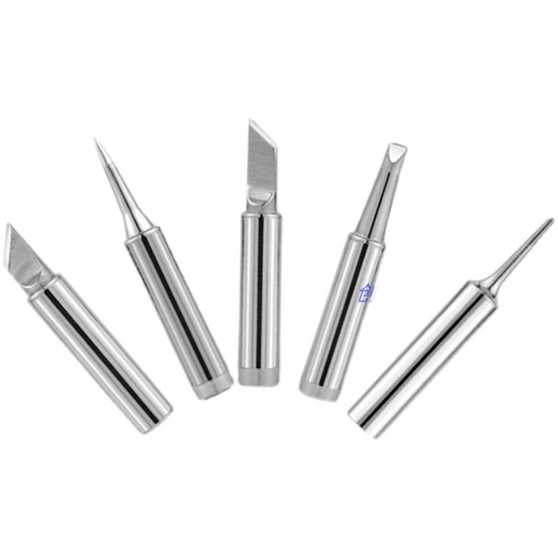 936 soldering iron head 900 universal Luo Tie head 938 horseshoe -shaped knife mouth pointed head 60W constant temperature welding platform matte silver