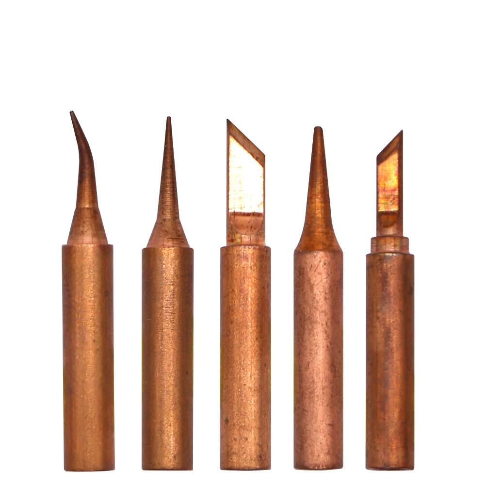 Genuine pure copper 936 series internal thermal branded iron headless horseshoe head knife head elbow straight head repair welding