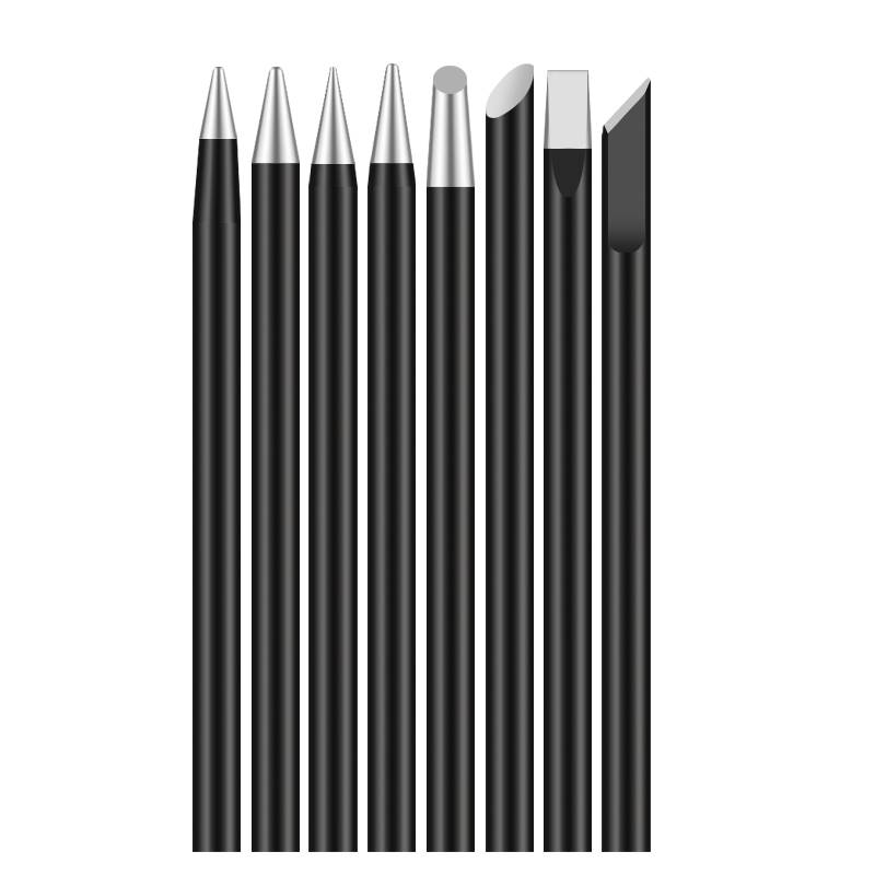 Pine -Octoba Thermal Captive Iron Termid Lead -Welding Termid 30W40W50/60W Poly head Horseshoe -shaped flat knife