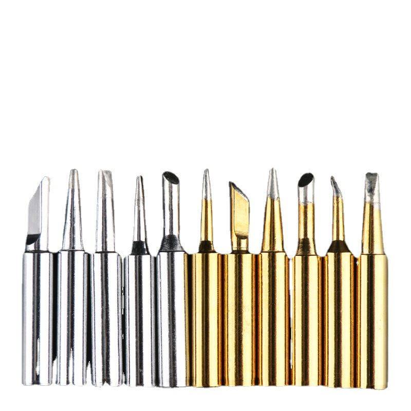 936 welding table universal soldering iron head hot constant temperature knife head pointed head horseshoe head -shaped electric Luo head flat head
