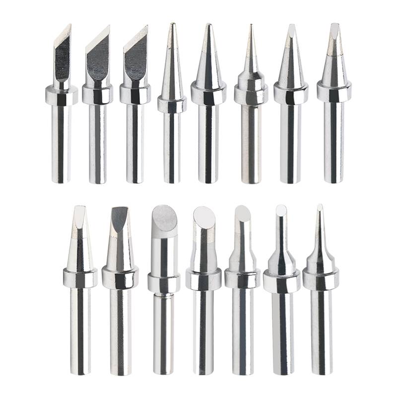 200-K knife mouth high-frequency iron head 90W constant temperature 203 welding platform 204 lead environmental protection soldering iron peony B round tip