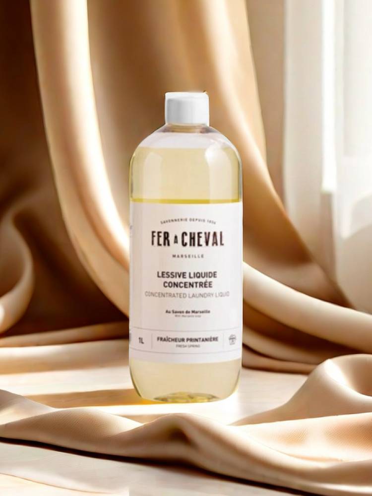 French Fer A Cheval Horseshoe Iron Marseille soap concentrated imported sterilization laundry solution natural cleaner