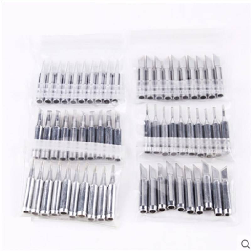 Polarized knife -type constant temperature Shenzhen white light 936 soldering iron head universal knife head hot welding horseshoe shape