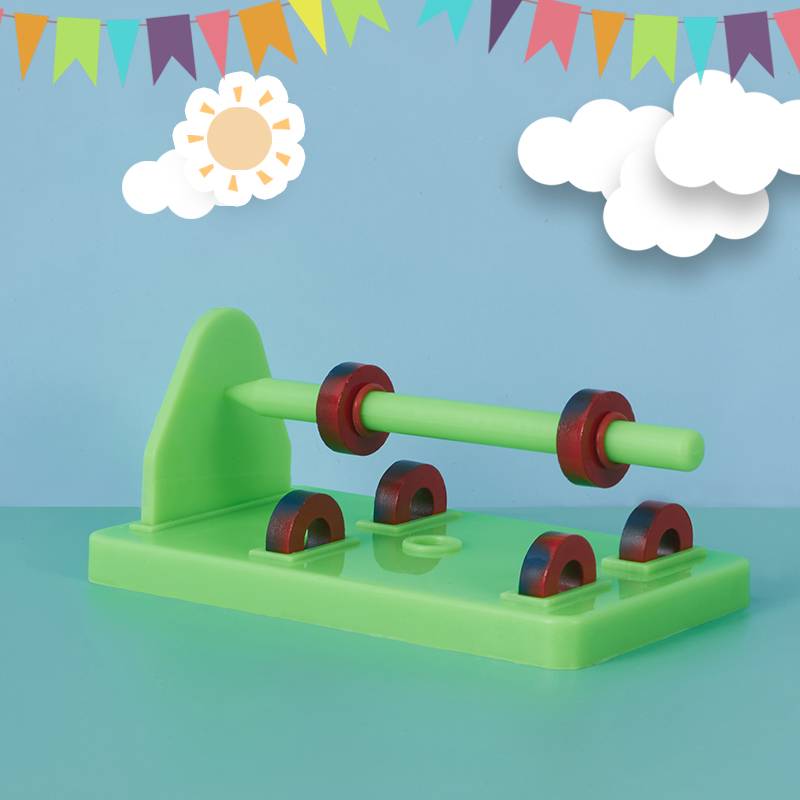 Magnetic sleeve equipment experimental iron absorbing stone W play to teach primary school children's strip U -shaped horseshoe -shaped scientific courses