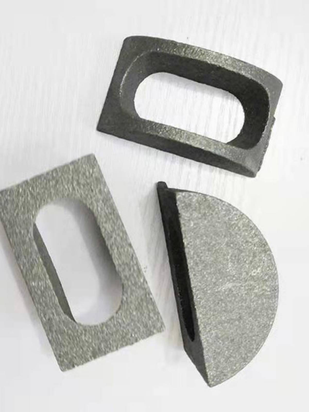 Round Steel with a pull -out cast iron steel structure ingot pad building crescent cushion saddle hoof balance ball pad M20M24
