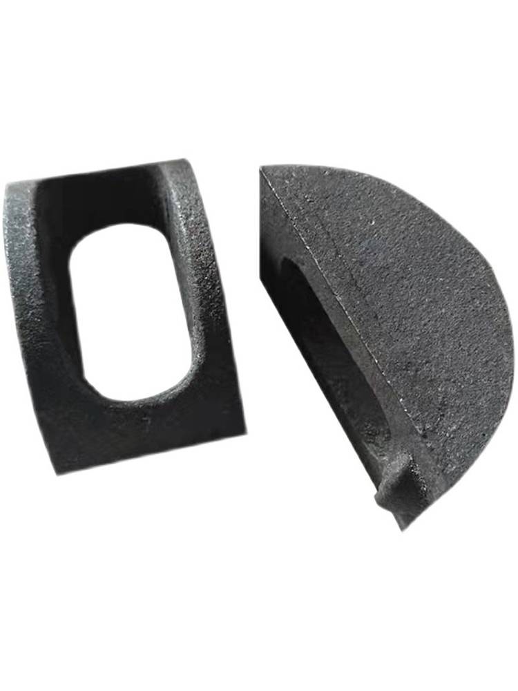 Round Steel with a pull -out cast iron steel structure ingot pad building crescent cushion saddle hoof balance ball pad M20M24