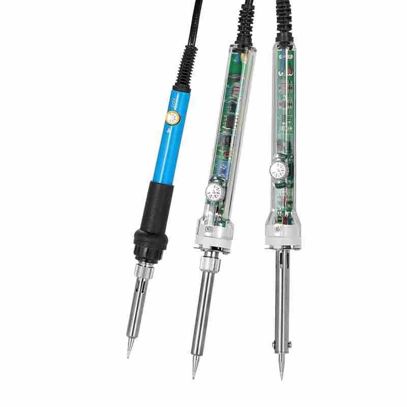 60W electric soldering iron home industrial -grade repair welding constant temperature adjustment temperature 907A/905A horseshoe knife header
