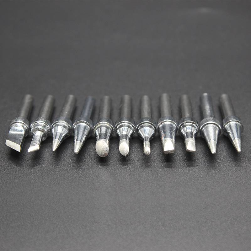 90W soldering iron head Copper high -frequency brand 200 series knife head head horseshoe -shaped 203h soldering iron head electric tip mouth
