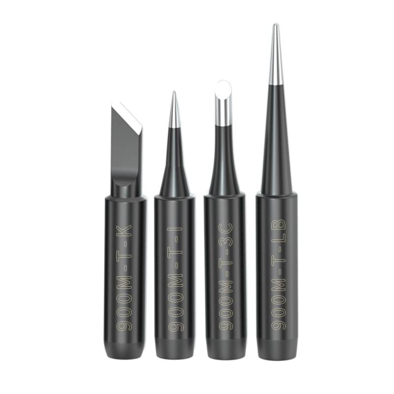 Electric brand iron head universal constant temperature welding table Luotetuki hot knife head horseshoe -type flying wire flat pointed pointed