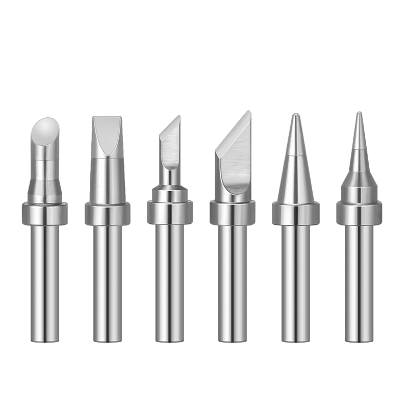 White light BK200 soldering iron head 203H high -frequency soldering iron turtle 90W/120W constant temperature welding knife head horse hoof head flat head