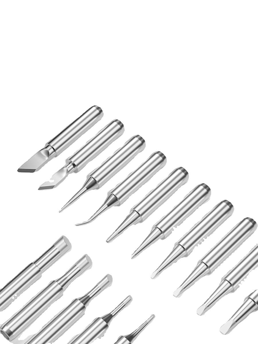 936 Big iron head pointed electric iron horseshoe flat head -flat head constant temperature electrophorette iron head 907 chromium head knife mouth welding universal