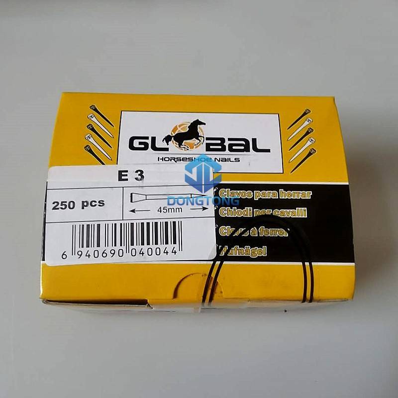  export high -quality horseshoe nail racing tool for horseshoe iron nail training hoof nails 2345 horses palm nails