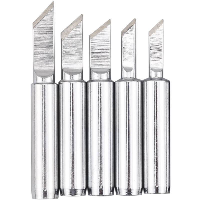 Bae -iron head 936 general knife inlet thermal knife head accessories Electricity of iron pointed horseshoe head welding platform flat head