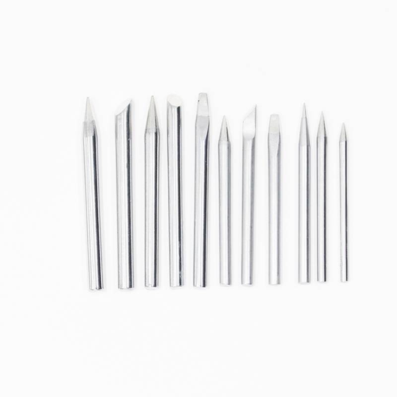  outer hot electric branded iron headless environmental protection 304060w80W100W knife peak horseshoe rocket chromium iron tip