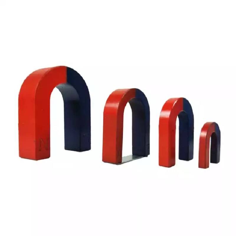 Teaching Magnet S Polar N pole -absorbing iron stone junior high school physics teaching instrument experiment equipment strip -shaped straight horseshoe -shaped hoof -shaped ring -shaped circular