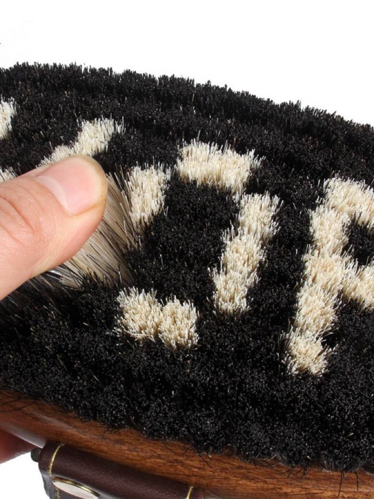 Brushing tool "Horse Mornea+solid wood" material Horse cleaning brush house supplies Equestrian horses