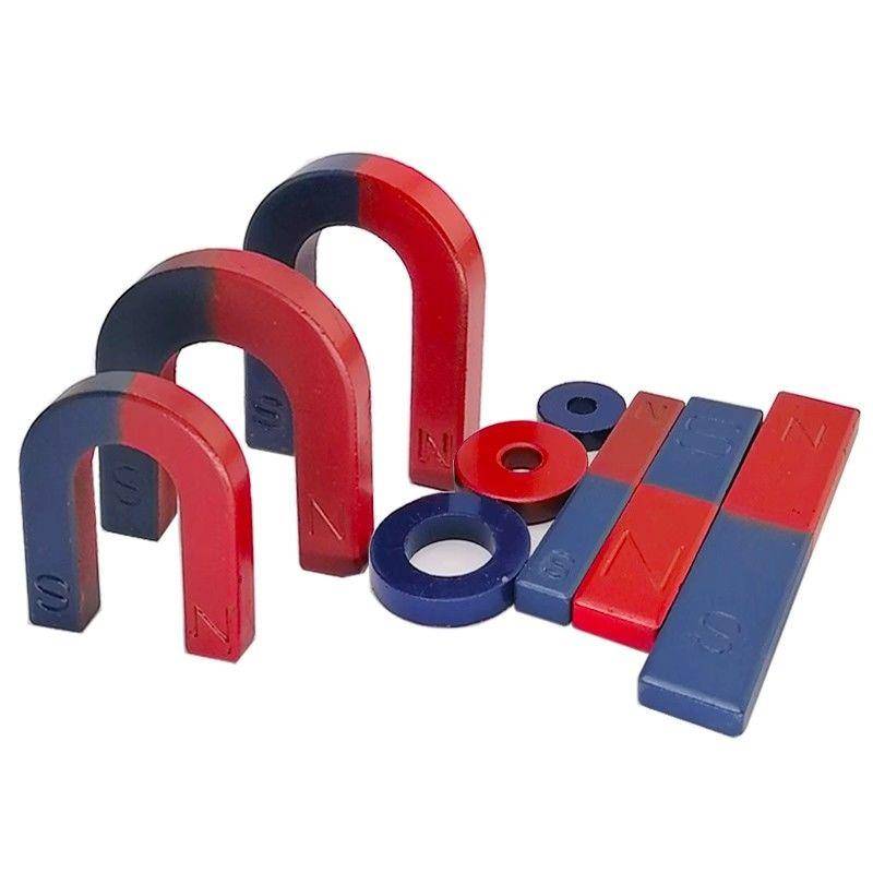 New Product Teaching Experiment Magnetic Magnetic Experimental Horseshoe -shaped Circle Circle Circle U -shaped iron absorption Physics