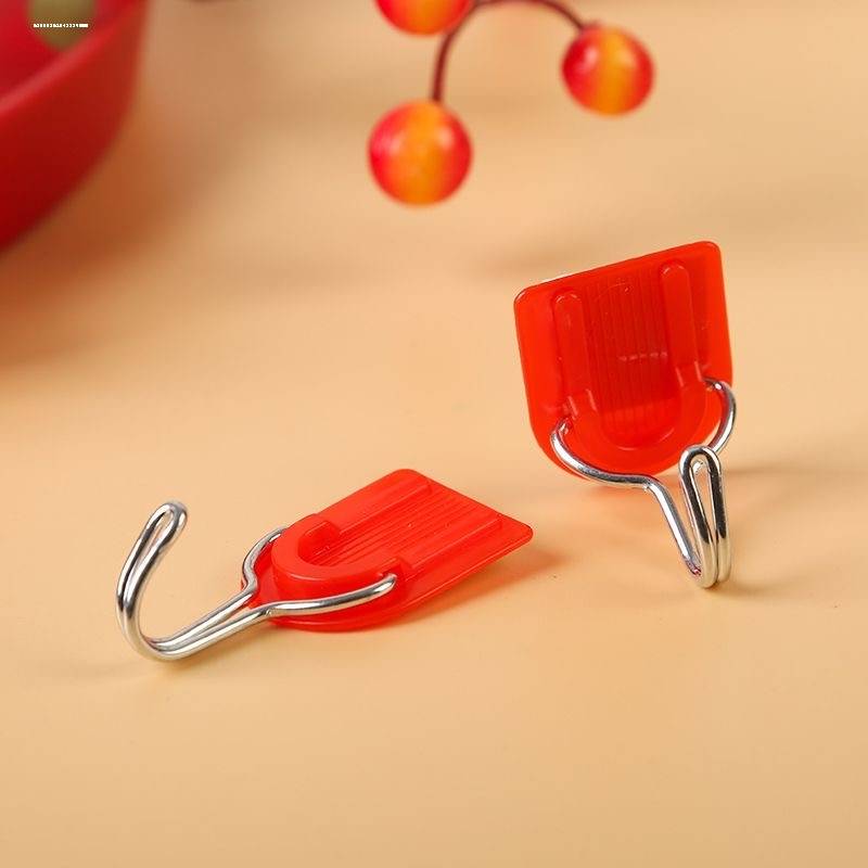 U -shaped small plastic hook strong sticky hook with sound hanging map gift accessories horseshoe -shaped cloth hook wall surface