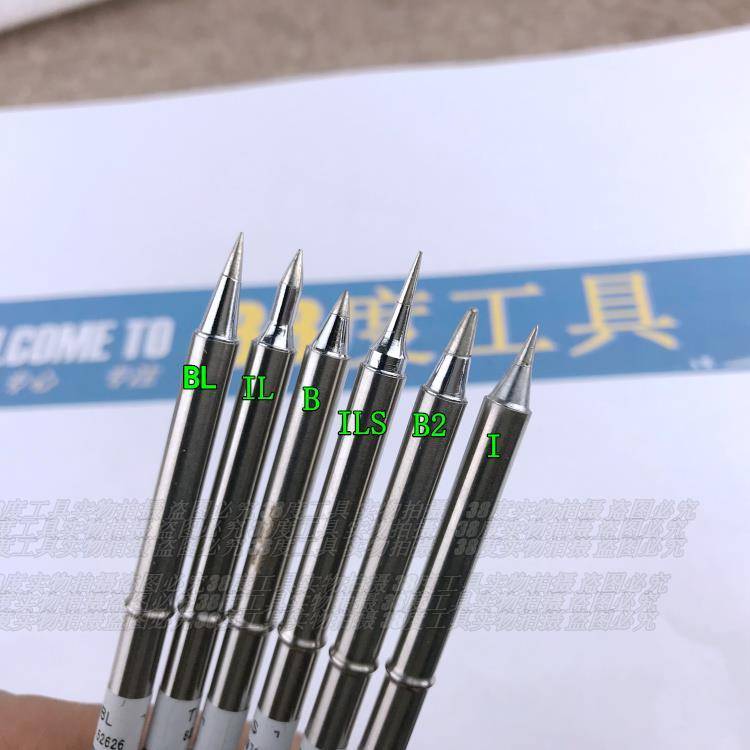 T12 thermal core number showed T12 soldering iron head cabbage 616 k head knives pointed horseshoe 951 lead welding table