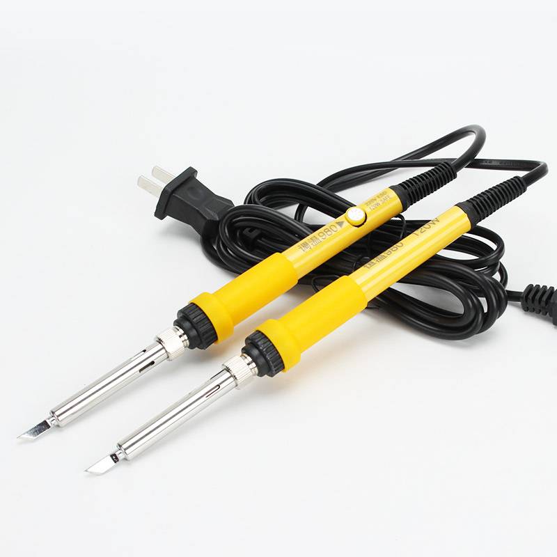 Electric soldering iron high power 120W internal thermal constant temperature adjustment welded knife head Horseshoe welding pen set Electric Rotor