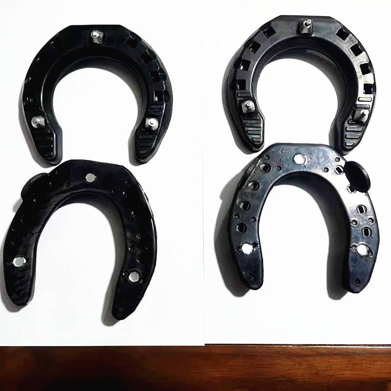 Exit non -skid rubber horseshoe iron repair hoof -nourishing horseshop palm handwin, snow -faced horseshoe horseshoe speed race