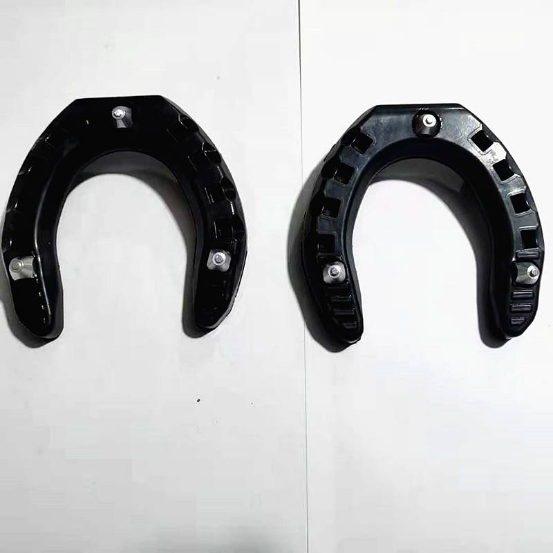 Exit non -skid rubber horseshoe iron repair hoof -nourishing horseshop palm handwin, snow -faced horseshoe horseshoe speed race