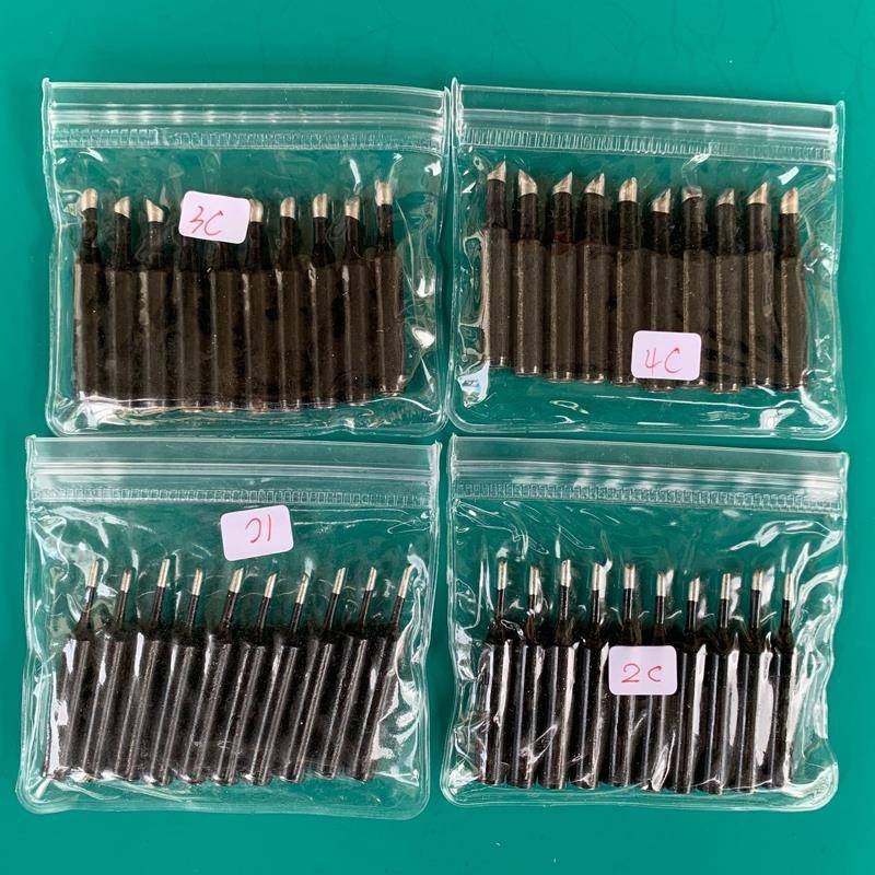 Environmental protection lead 936 constant temperature welding platform soldering iron turtle 60W electric iron head hot round tip horseshoe head special pointed head