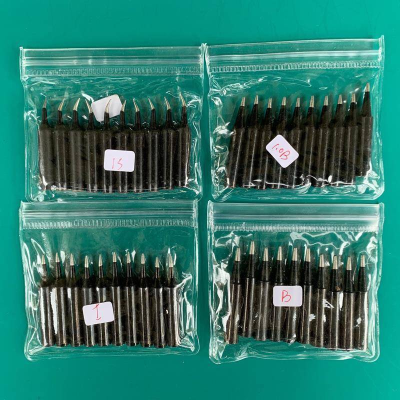 Environmental protection lead 936 constant temperature welding platform soldering iron turtle 60W electric iron head hot round tip horseshoe head special pointed head