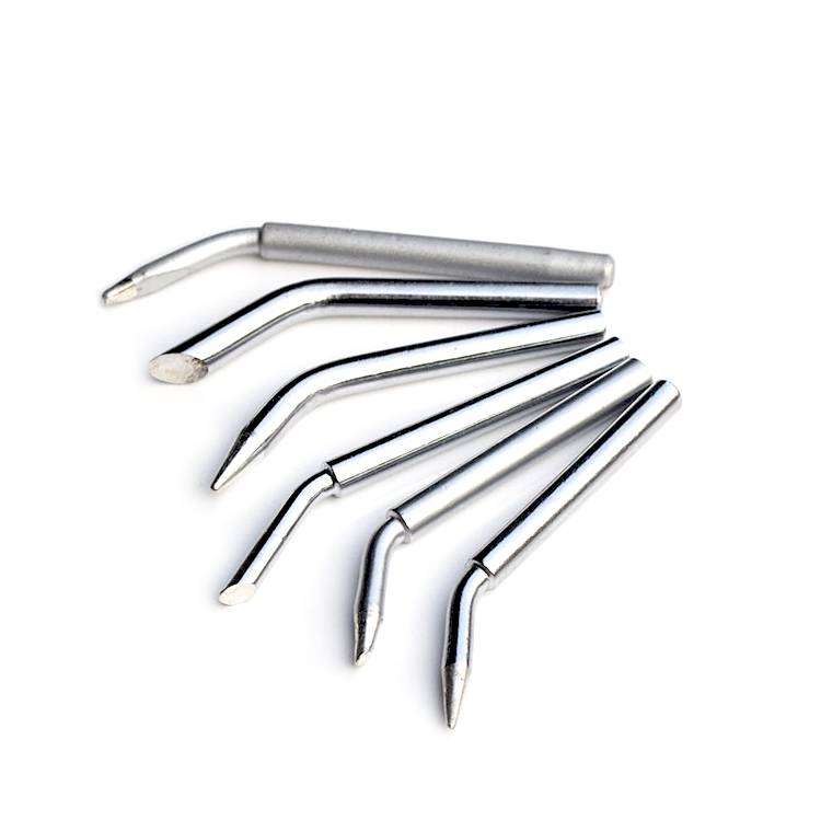 Electric brand iron head welded head elbow horseshoe -shaped welding machine hot BCS large oblique flat flat head D6 Luo iron head