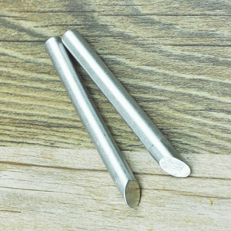Outer thermal oblique iron head solid soldering iron peony horseshoe mouth 60W 80W 100W 150W environmental protection weld head