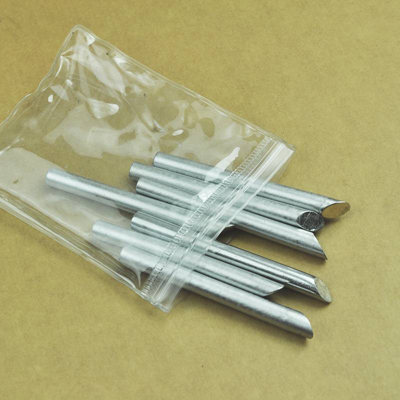 Outer thermal oblique iron head solid soldering iron peony horseshoe mouth 60W 80W 100W 150W environmental protection weld head