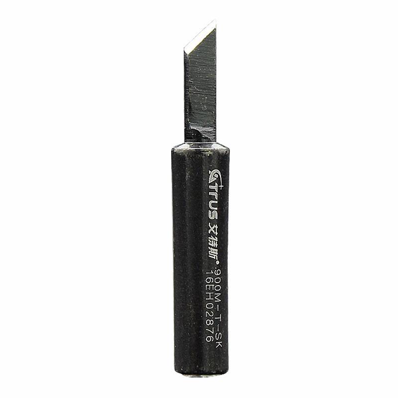 Genuine Black King Kong Inner Heat Captive Iron Head 936 Horseshoe mouth pointed tip welding table welding turtle flat mouth bk Ktui
