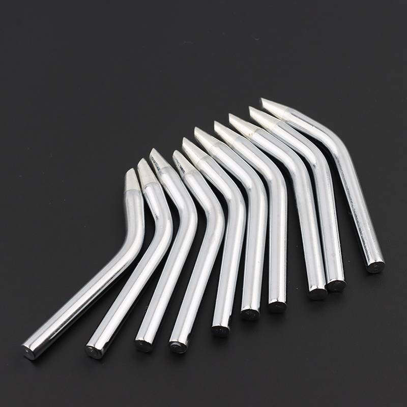 Environmental protection lead -free bending horseshoe head 60W outer hot soldering iron head 2C/3C manual welded head welding head welding head