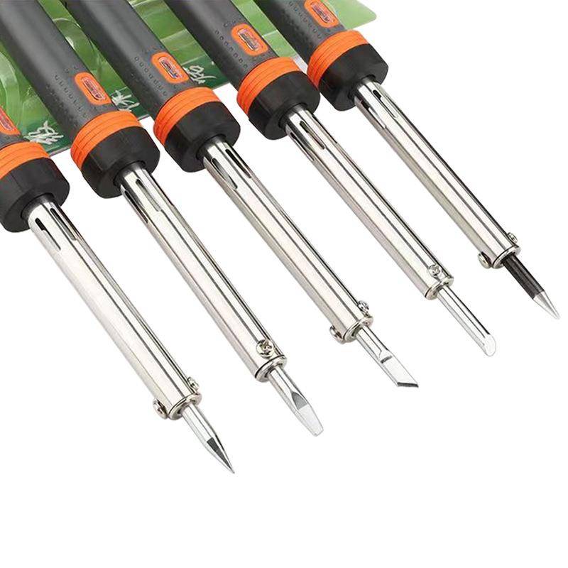 Factory direct selling outer heat -type electric iron with light, a horseshoe flat head knife 30w40w60w80W100W150W