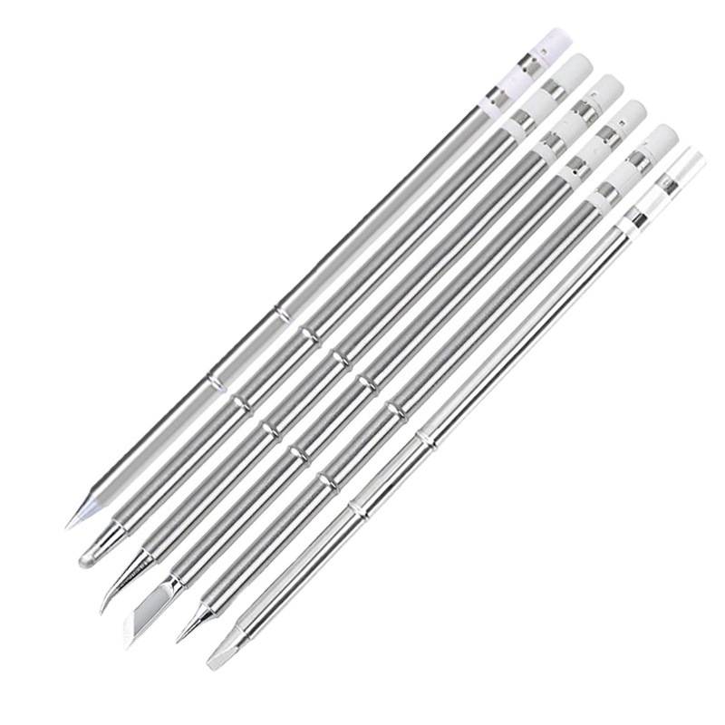 Yinghua T12 soldering iron head Electric Luo Head Templimal Temperature Together Flat Flat -Head Horseshoe mobile phone repair white light white light