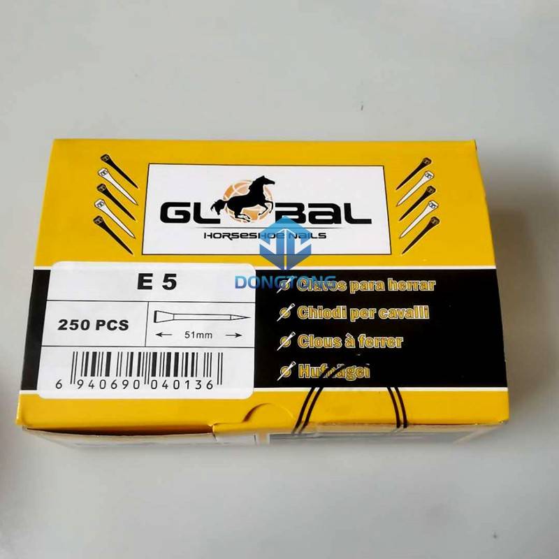 export high -quality horseshoe nail racing tool for horseshoe iron nail training hoof nails 2345 horses palm nails