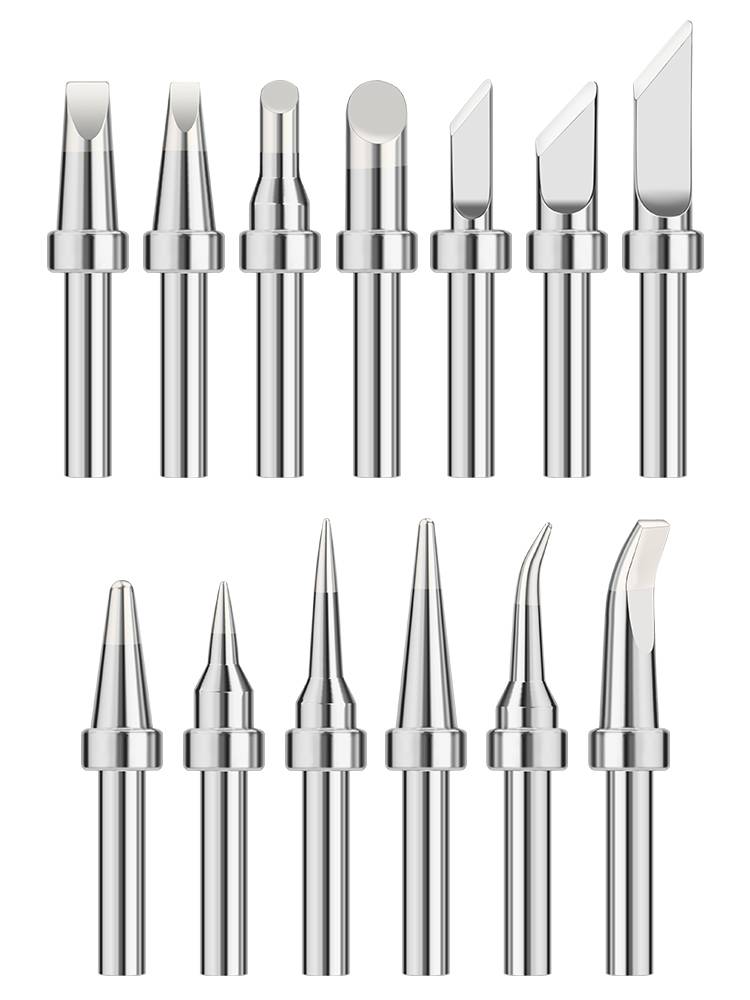 90W high-frequency electric soldering iron head 200-K Tsui 200 soldering iron head 203h Luo iron head knife pointed horseshoe-shaped