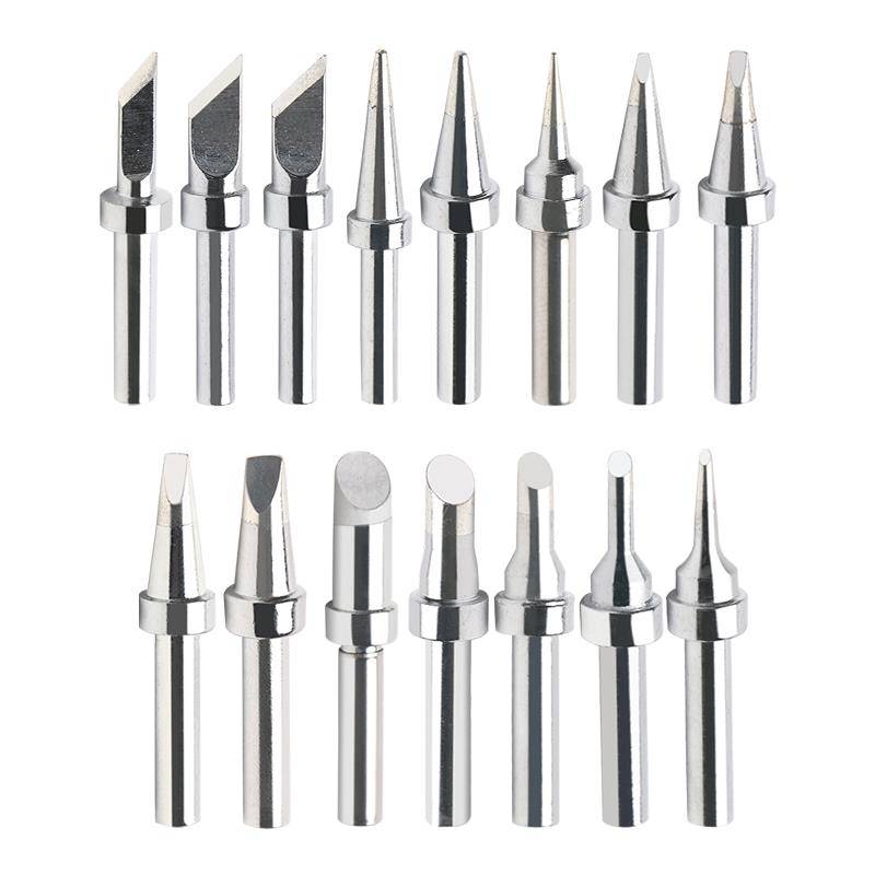 200 series Leadless Environmental Bae Iron head 203H High -frequency welding table universal soldering iron tip knife mouth horseshoe head flat head