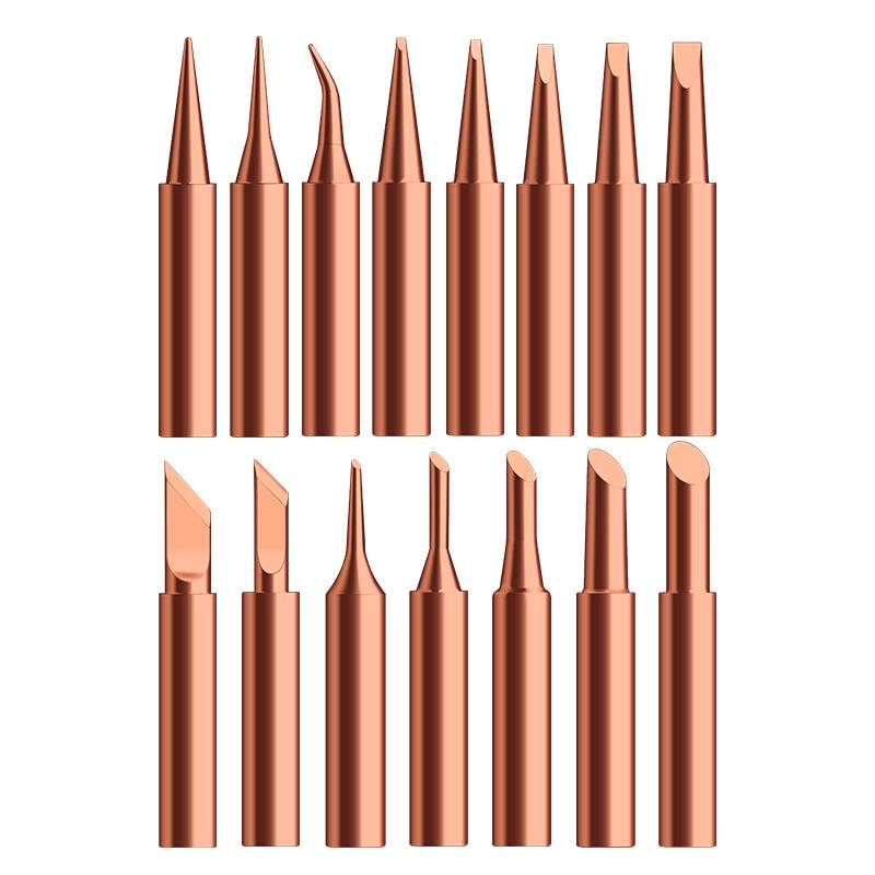  936 pure copper electricity iron head hot constant temperature Luo iron head tip -tip horseshoe head 60W welding table universal type