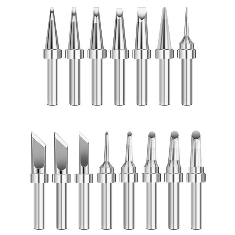 Big iron head constant temperature welding table white light Luo iron tin head head horseshoe -shaped tip tip flat 203h soldering iron head