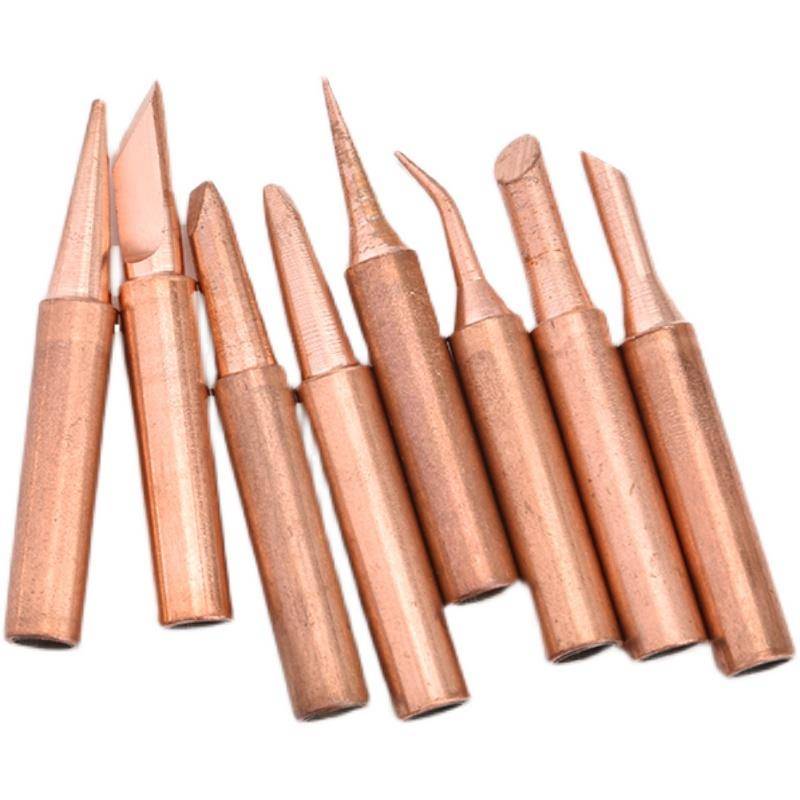RELAN 936 Pure Copper Boe Iron Heat Heat Hemothed Head Templared Top Halper Horseshoe Blade Welding Power General Type