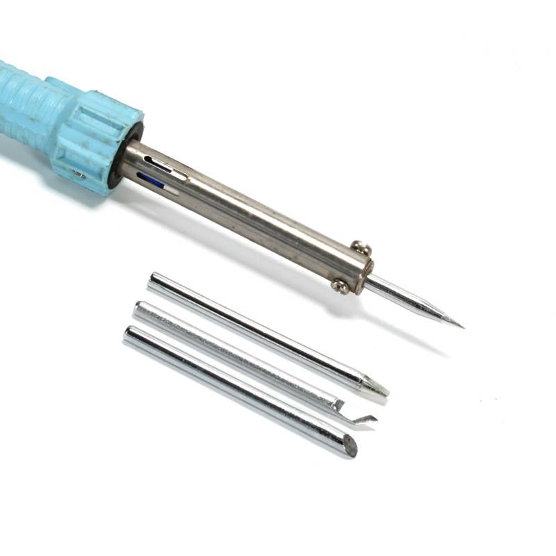 Big iron head constant temperature electricity heating Luo iron head tip -tip horseshoe -shaped knife head welding table universal type