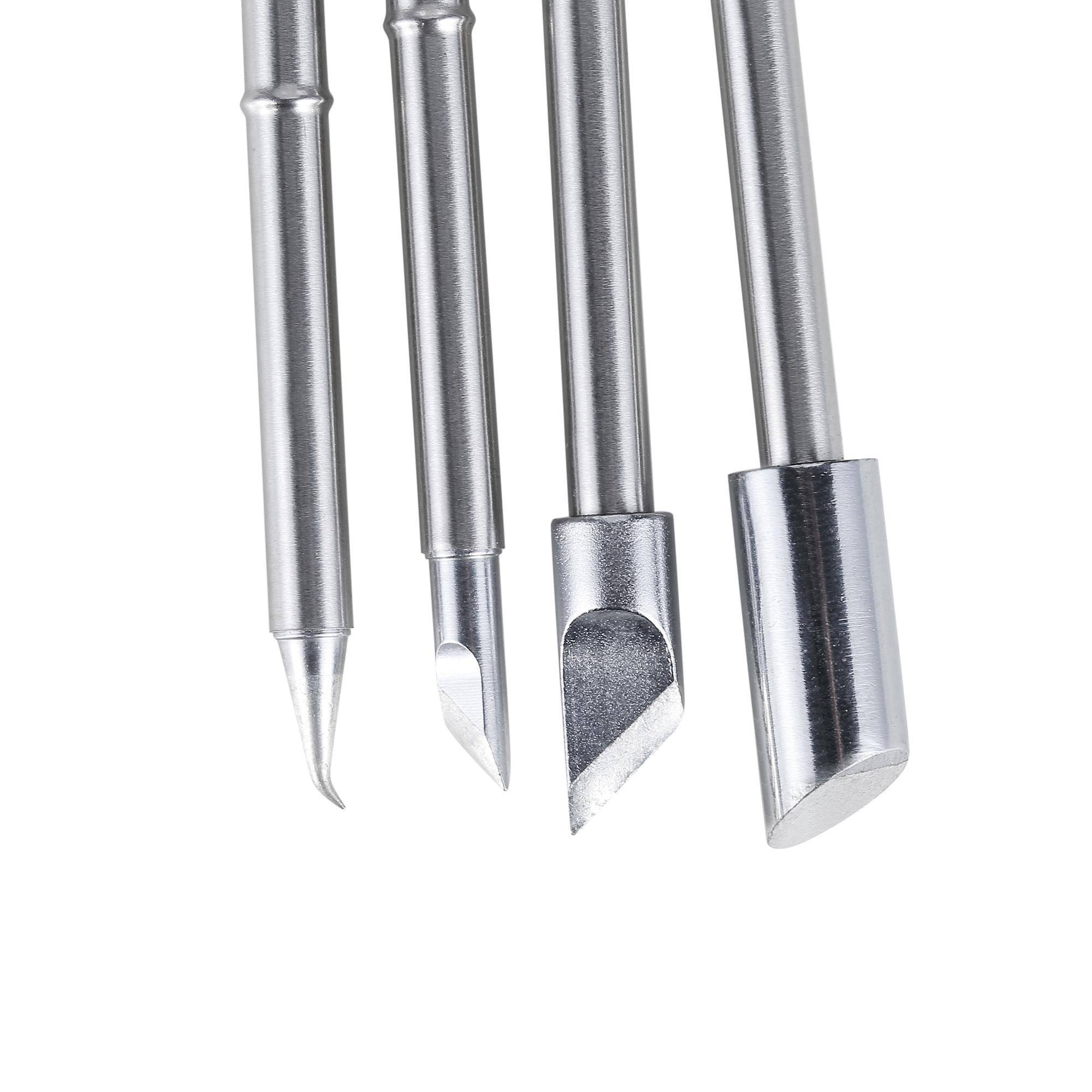 T12 soldering iron head high -power electric bae -head flat welded tatto big knife head K sharp B horseshoe C4 cabbage white light small knife D