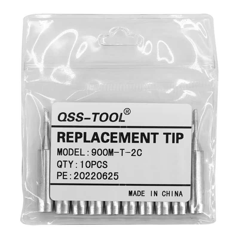 QSS-TOOL General 900M-T-1C/2C/3C soldering iron head 936a welding platform 969A electric Luo iron 967 horseshoe 4C